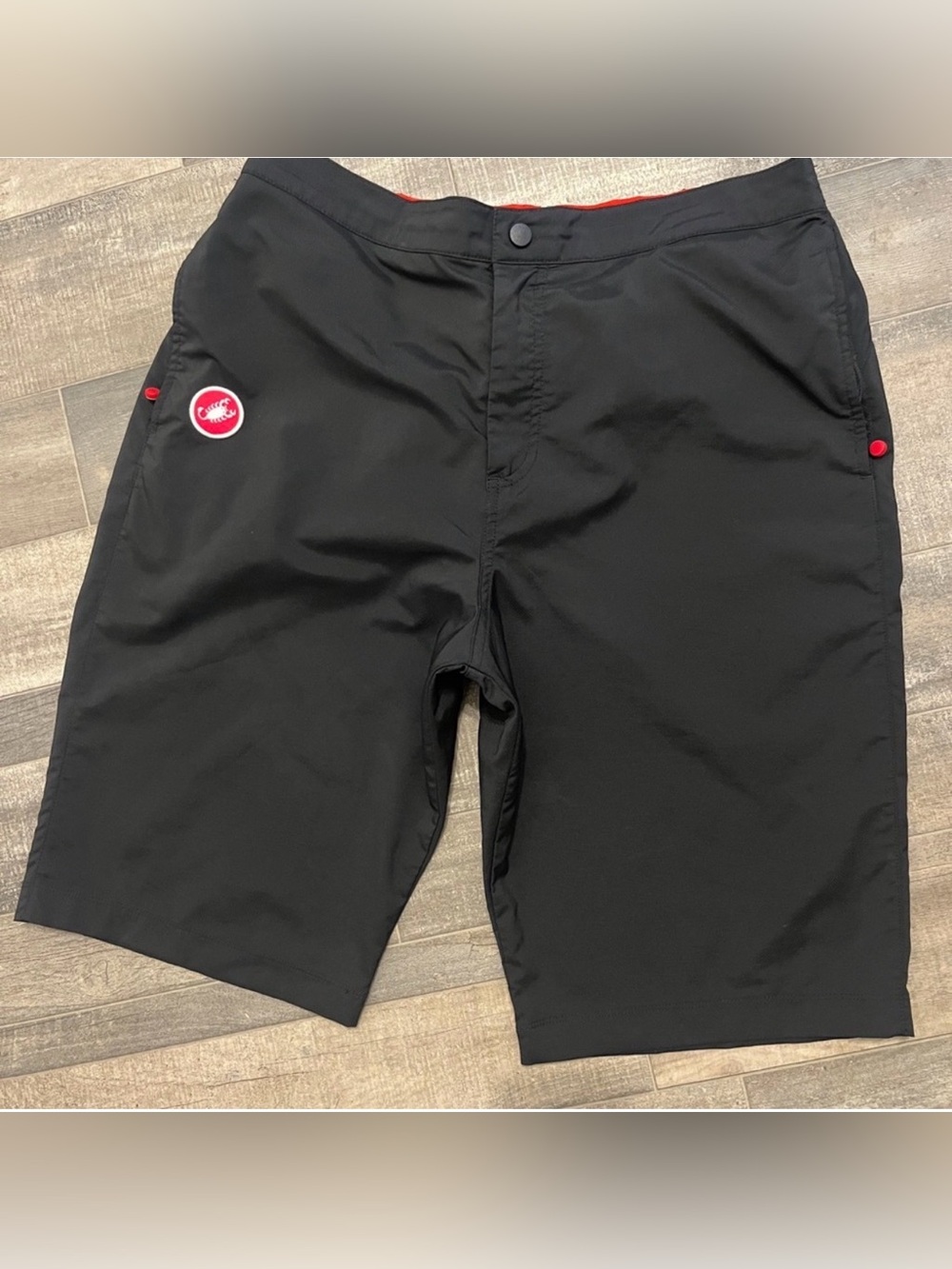 Men’s Castelli Black Cycling Shorts: Large (34 inch)